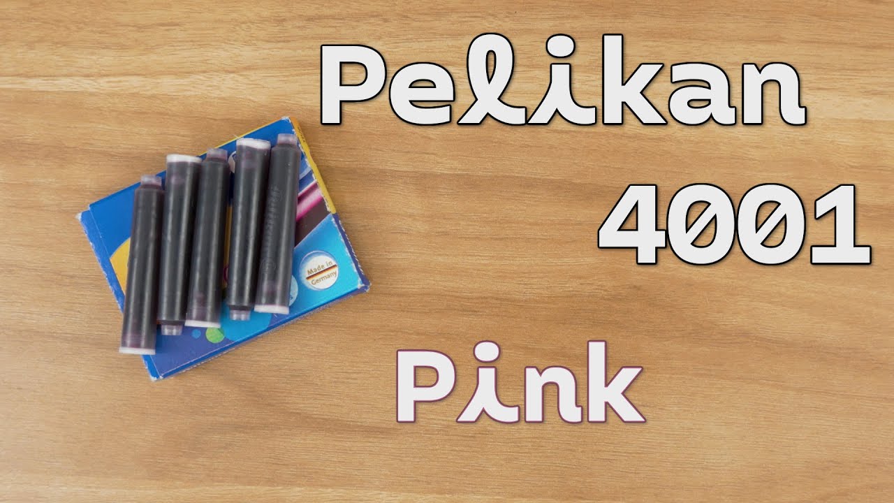 Pelikan 4001 Pink | I Wonder What Steven Tyler Thinks?
