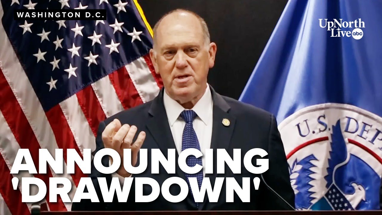 FULL PRESSER: Tom Homan says operations will be 'targeted', strives for accountability