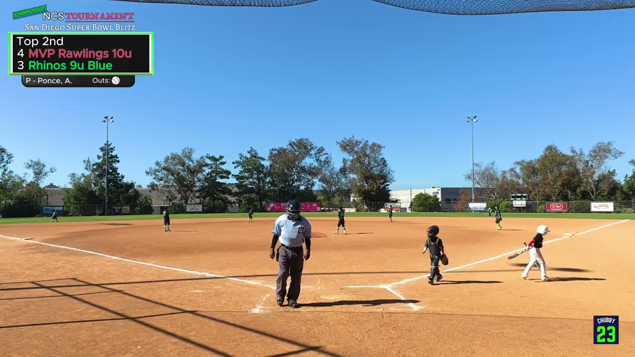 NCS San Diego Super Bowl Blitz - Rhinos 9u Blue vs MVP Rawlings 10u (Championship)
