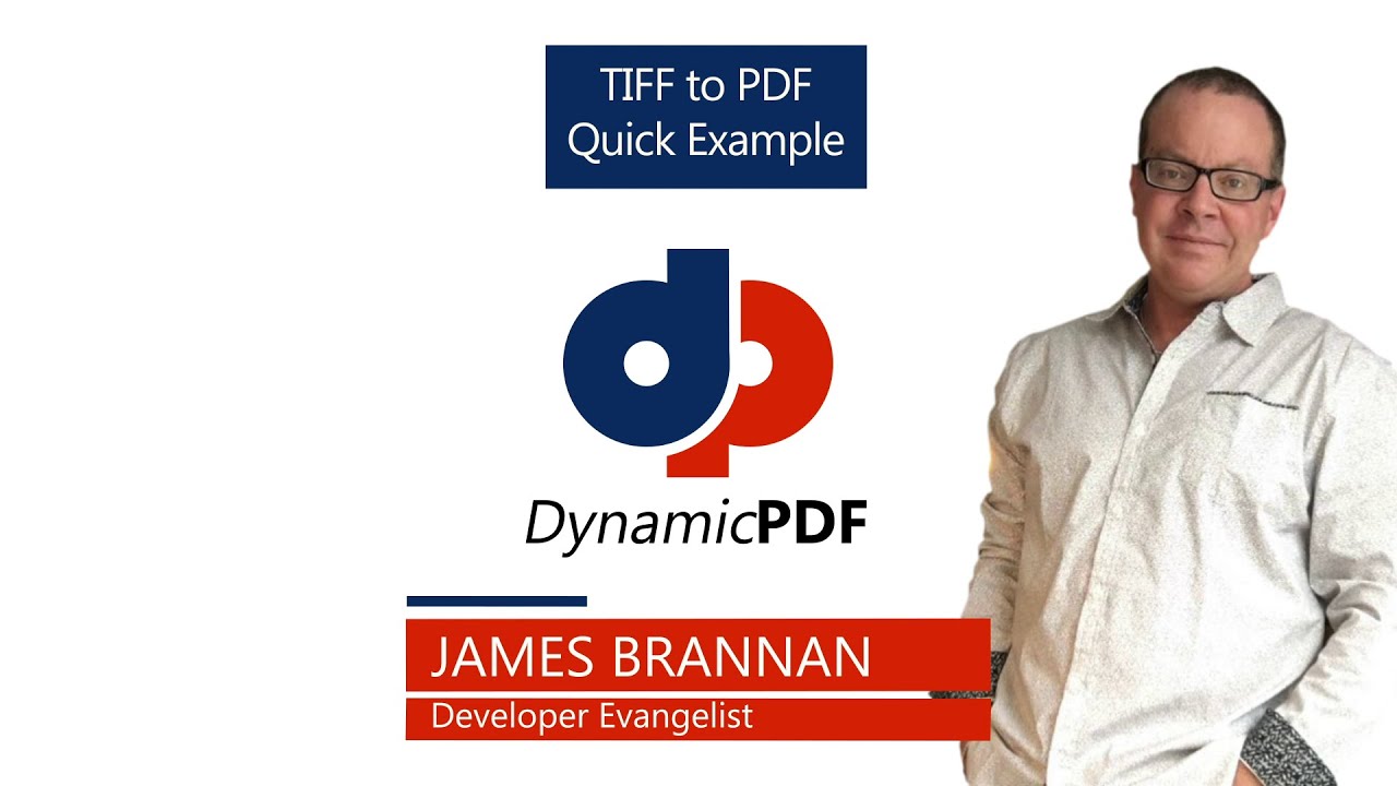 Converting a TIFF to PDF Using DynamicPDF Core Suite and DynamicPDF Converter.