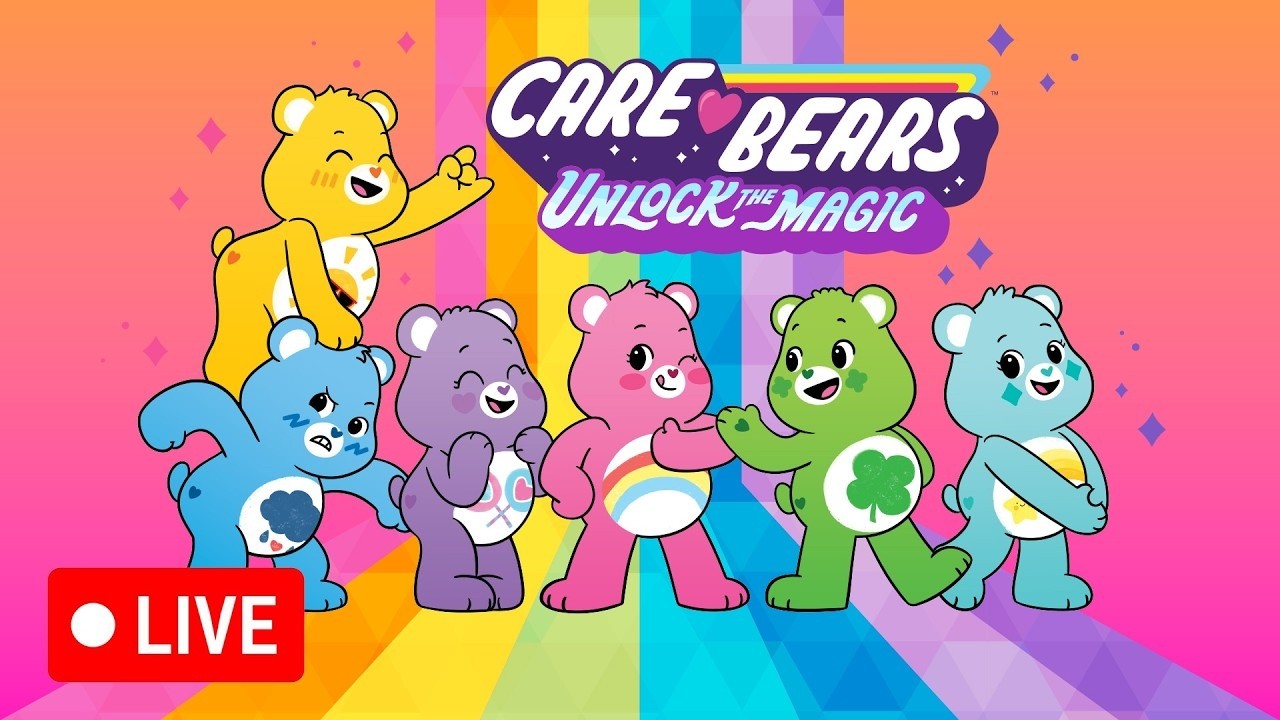 🔴 LIVE Care Bears: Unlock the Magic!