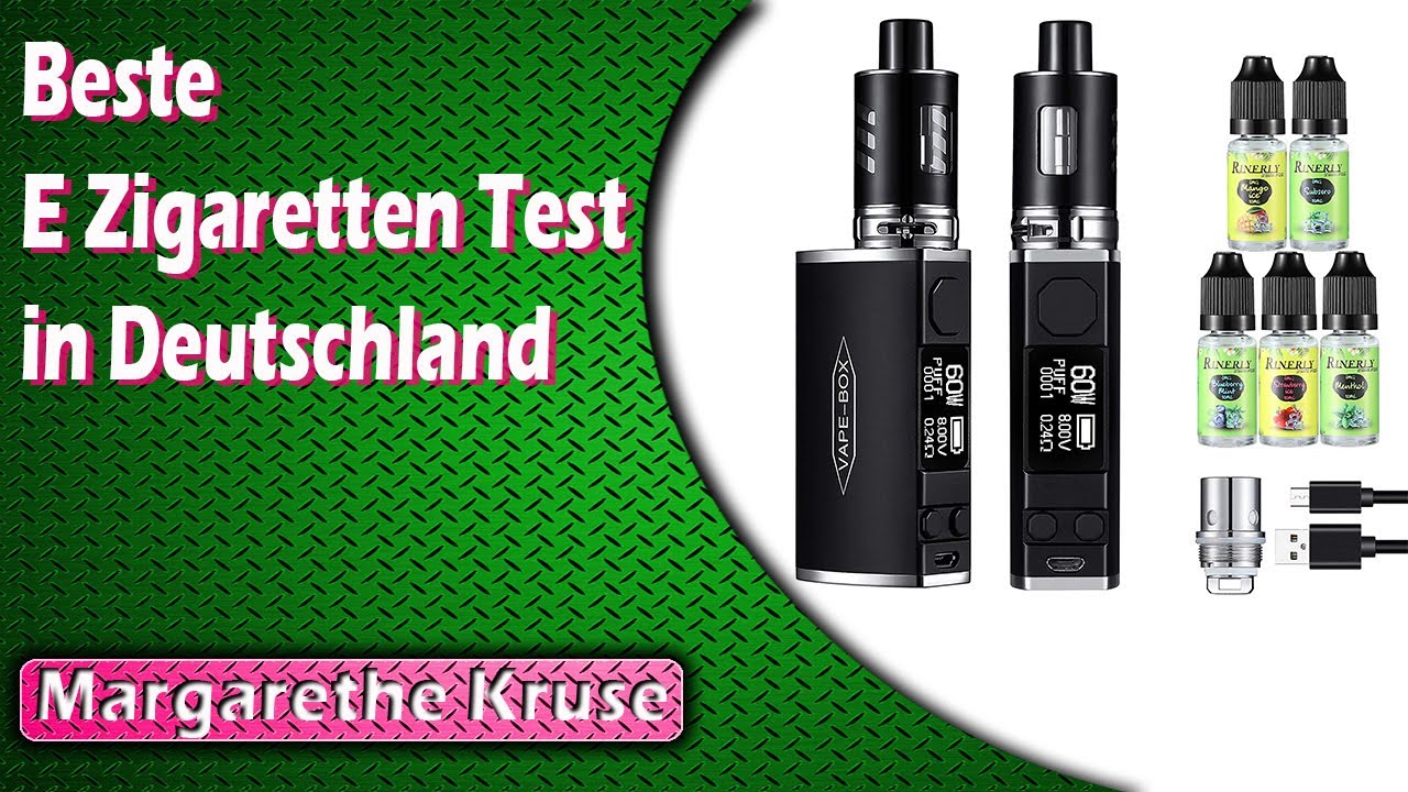 Beste E Zigaretten Test in Deutschland