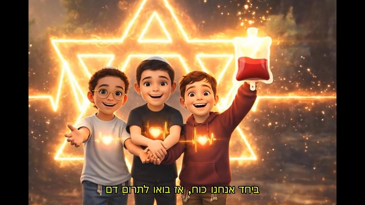 טיפת חיים – שיר חינוכי על סוגי דם ותרומת דם | יש מצב לטוב
