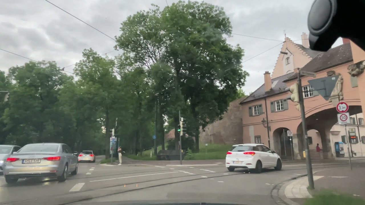 Augsburg Germany Driving  PT 1  2022