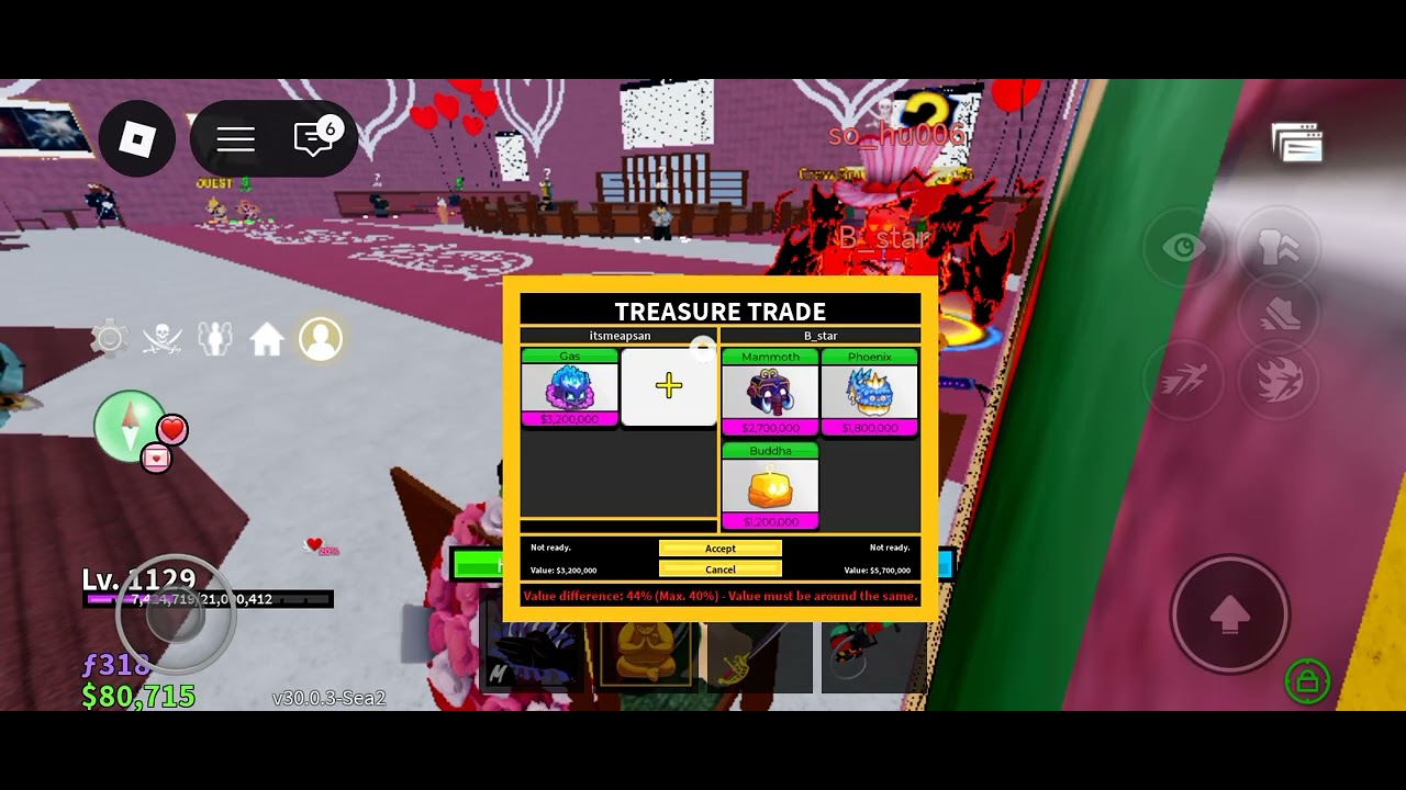 Day 10 of trading until I get a kitsune#roblox#bloxfruits