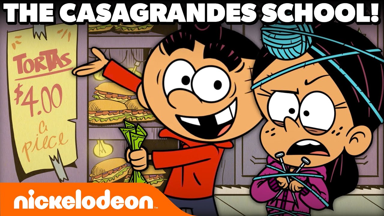 24 MINUTES Inside the Casagrandes School! 📚 | Nicktoons