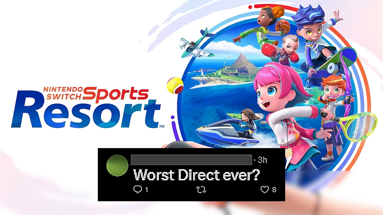 Twitter's Reaction to Nintendo Switch Sports Resort