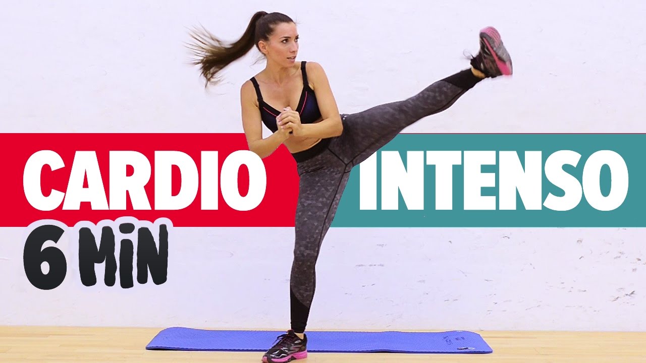 ADELGAZAR RÁPIDO: Cardio intenso 6min | Fat Burning Cardio Workout