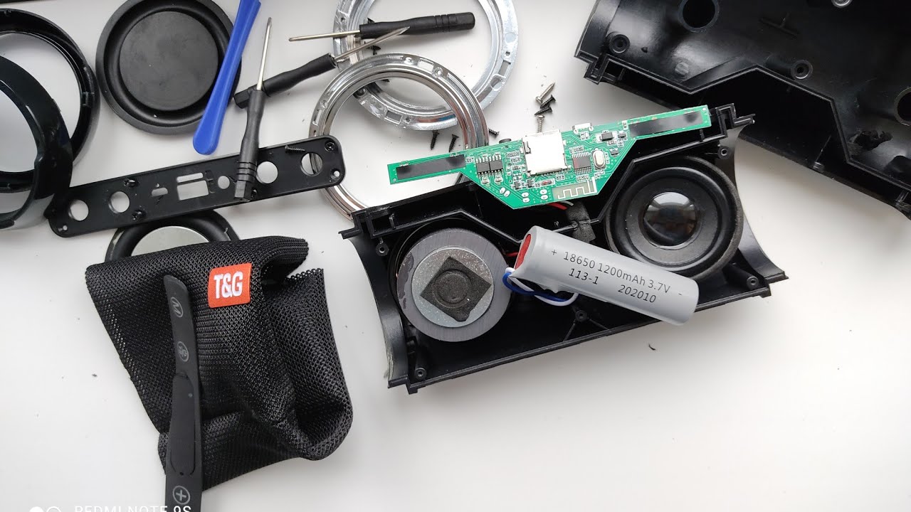 Разборка колонки TG116C 40W Disassembly of the speaker