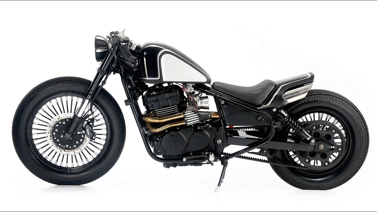 Custom build Kawasaki EN500 Vulcan ' Black List ' By Smoked Garage Custom Motorcycles
