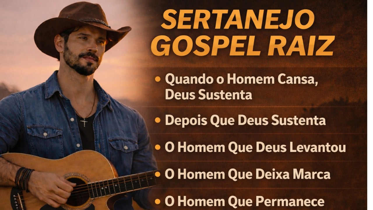 Quando o Homem Cansa, Deus Sustenta – Ouça Antes de Desistir | Sertanejo Gospel Raiz
