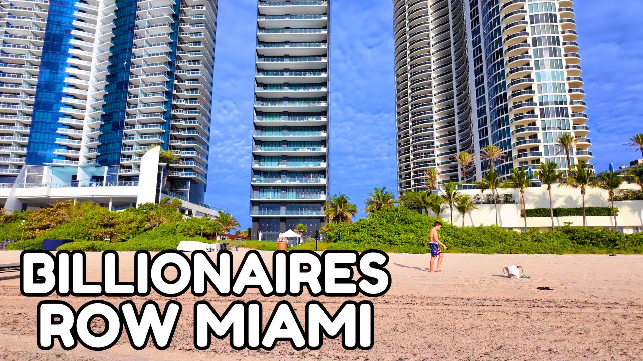 🌴 Exploring BILLIONAIRES ROW MIAMI | Sunny Isles Beach (Wall Street South)