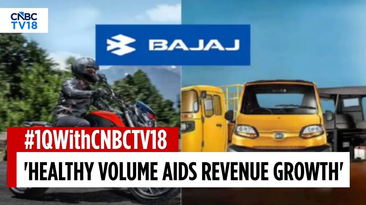 Bajaj Auto: результаты за 1 квартал лучше прогнозов | Экспорт способствует росту маржи | CNBC TV18