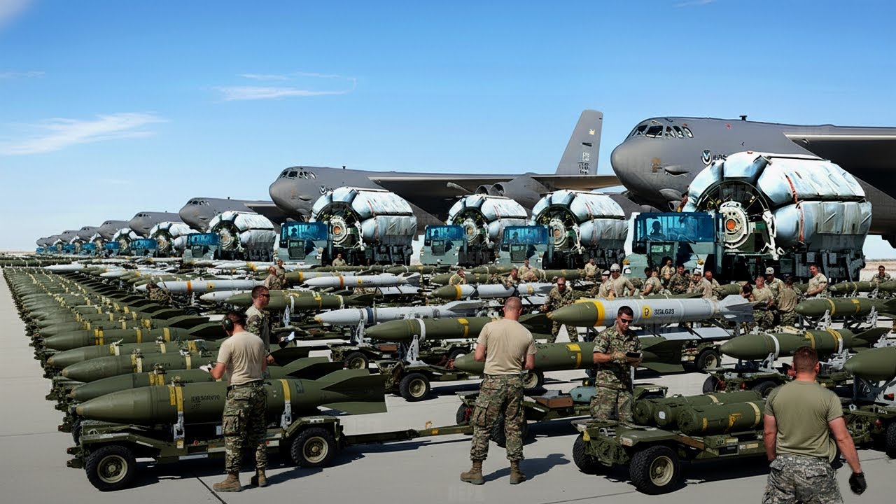 Denmark Tensions! U.S. Deploys Dozens B-52 Armed with Missiles to greenland