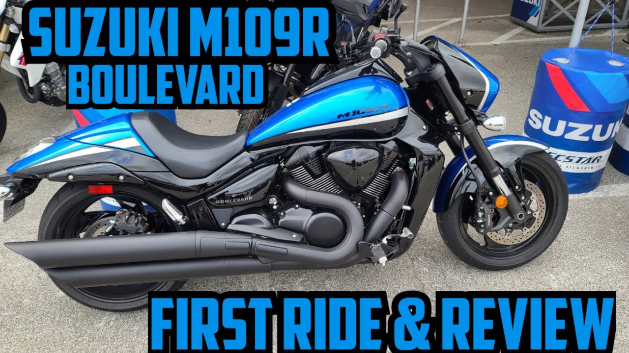 Тест-драйв и обзор Suzuki M109R Boulevard 2023 года