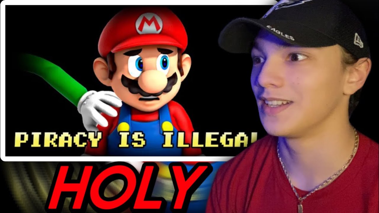 SMG4 | Mario Delves Into Nintendo Anti-Piracy Screens… (Reaction)
