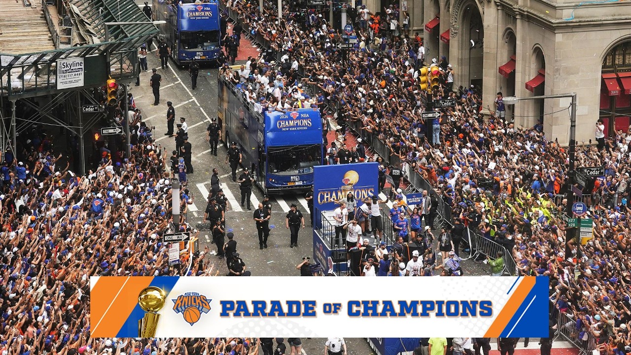 LIVE: Knicks Parade of Champions in New York City