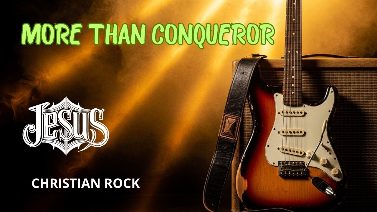 More Than Conqueror 👑 Arena Rock Gospel | Christian Rock Anthem