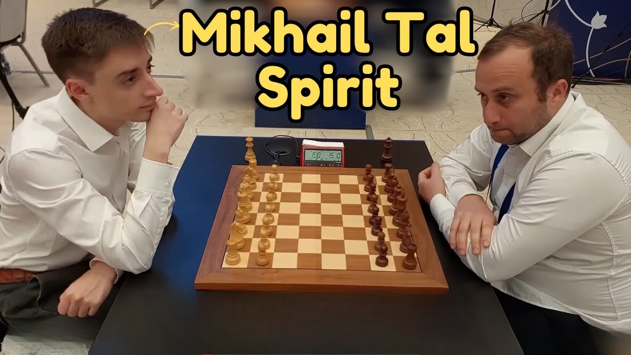 When Daniil Dubov Showed Mikhail Tal's Sacrifices Style Against Giga Quparadze