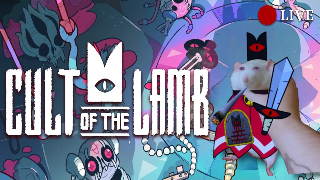 🔴 LIVE NOW!! - THE ONE TRUE STONES BECKON ME. 🪨😈 (Cult of the Lamb/No Plan Stream!!) 🔴