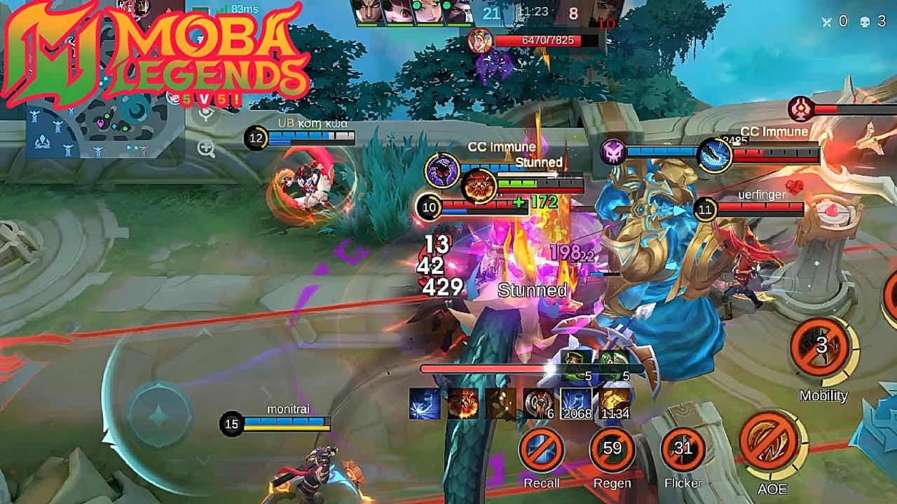 INSANE 5v5 Comeback in Moba Legends 😱🔥 | Unbelievable Finish!