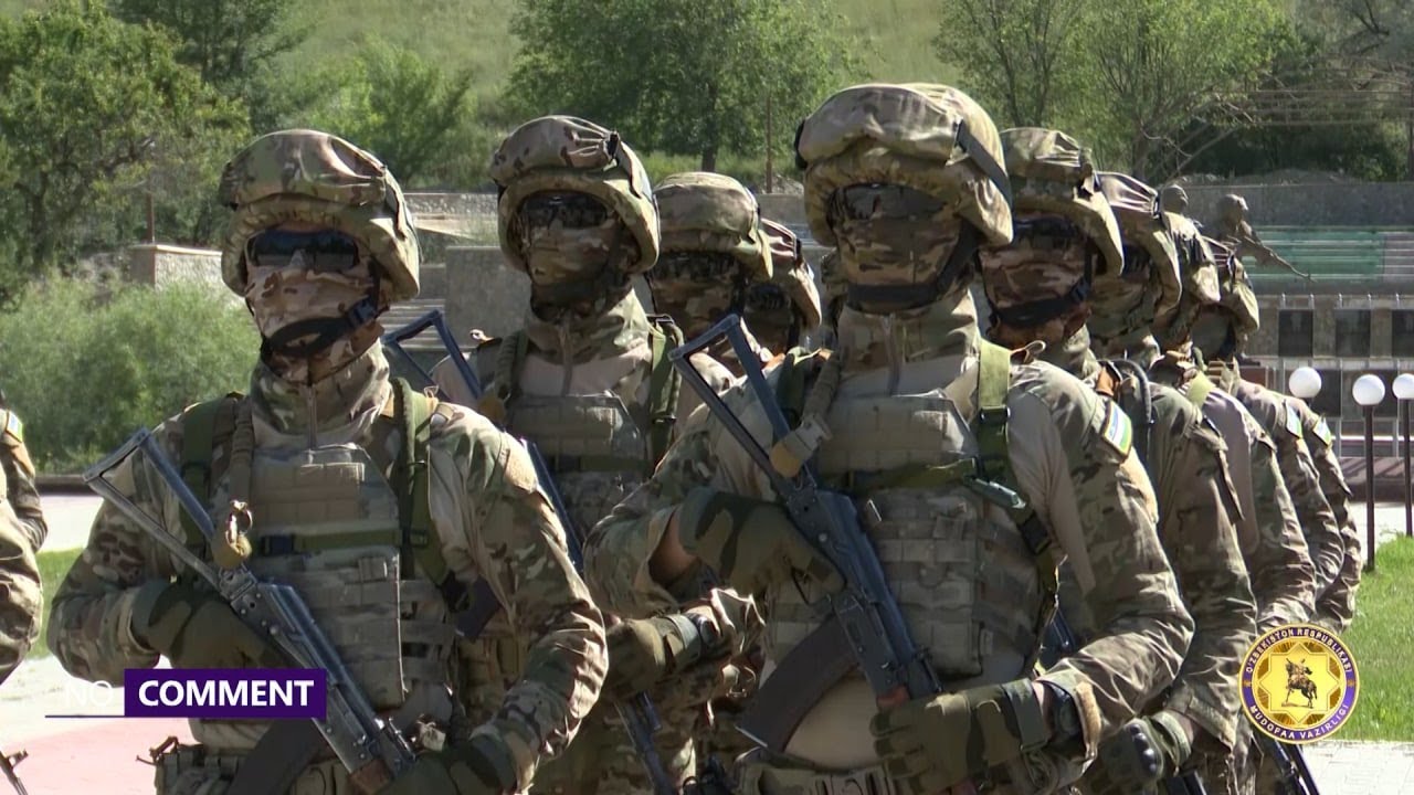 O‘zbek-AQSH harbiylari ishtirokidagi qo‘shma trening | Joint training between Uzbek and US military