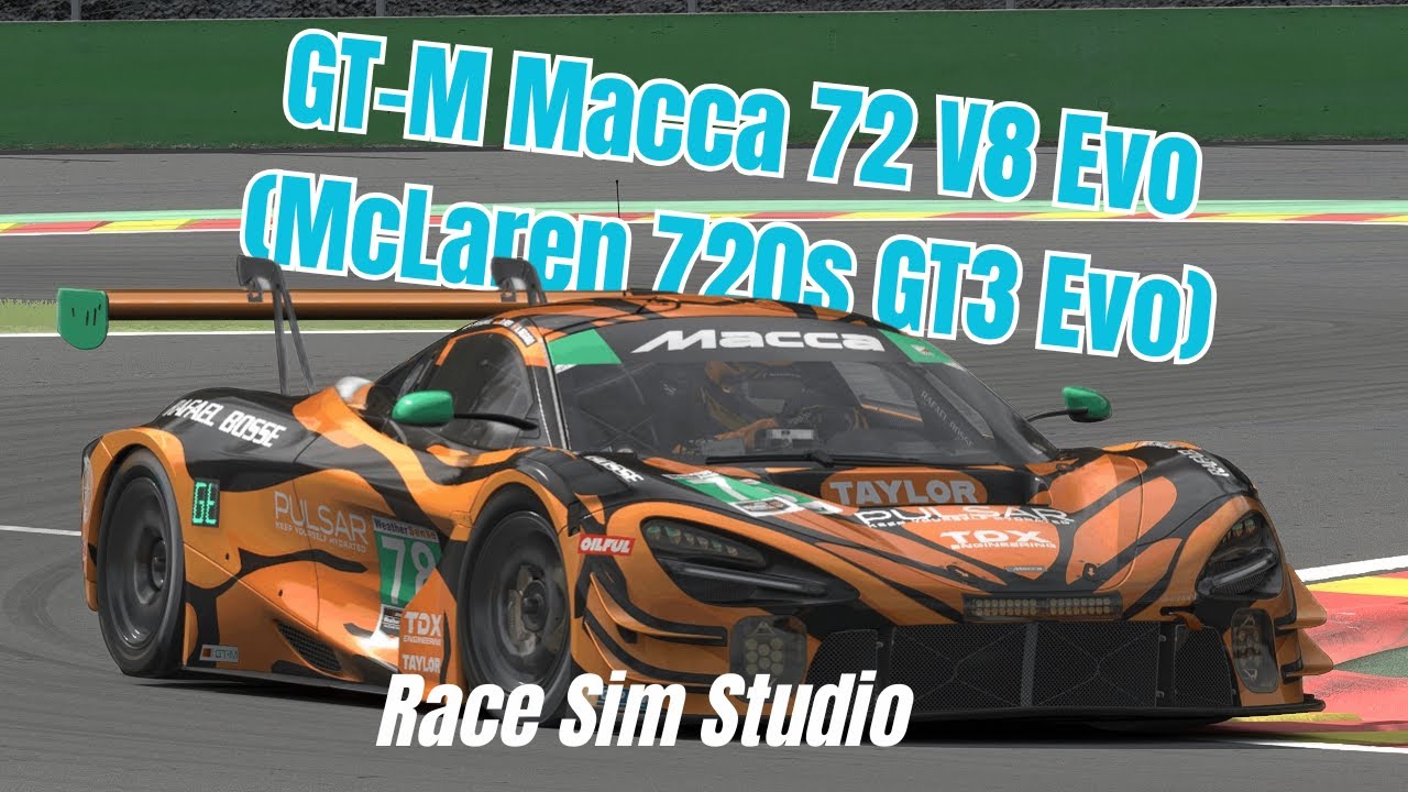 GT-M Macca 72 V8 Evo - Race Sim Studio