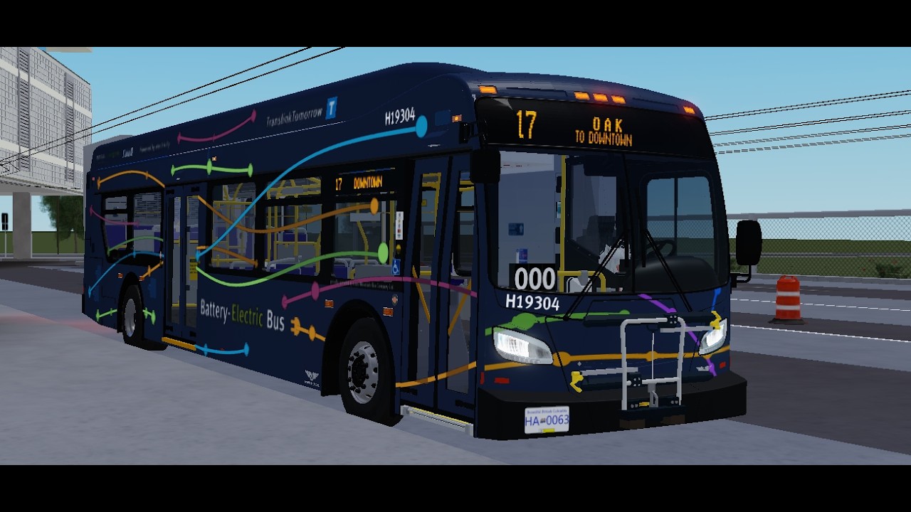 Translink 19304 on Route 17 Oak