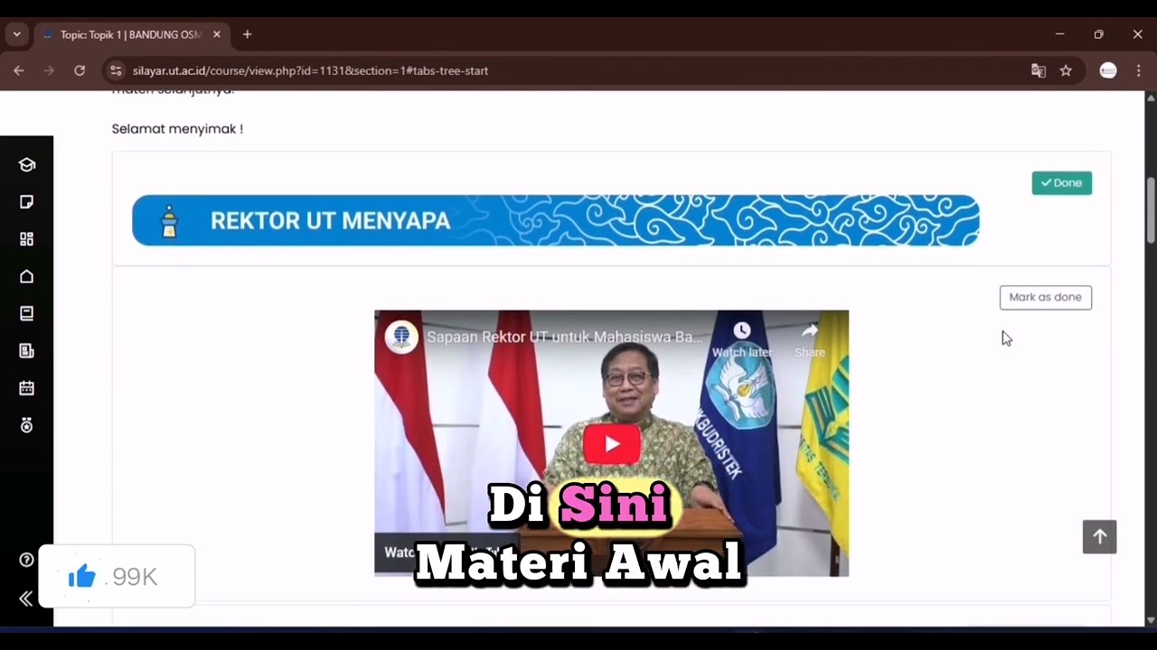 Tugas OSMB & PKBJJ Universitas Terbuka | Panduan silayar.ut.ac.id