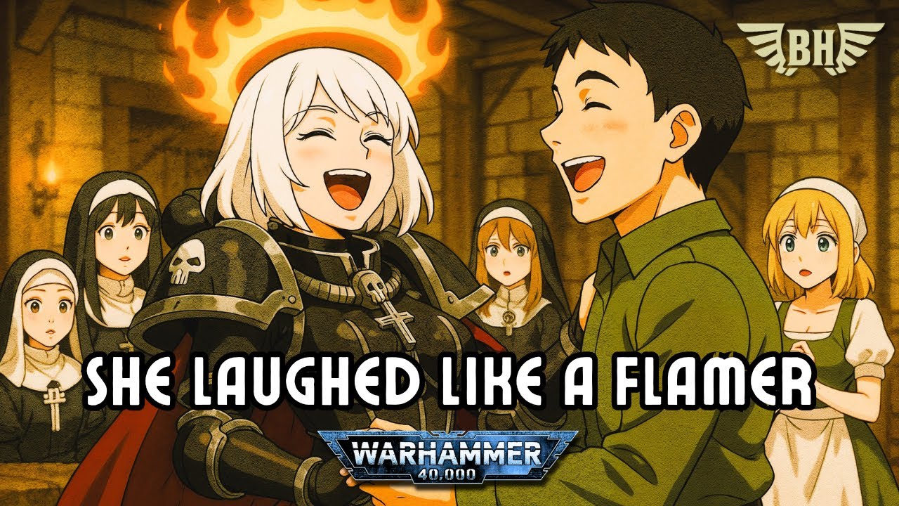 She Laughed Like A Flamer - Convent Quest (a song inspired by Warhammer 40K) - Adepta Sororitas