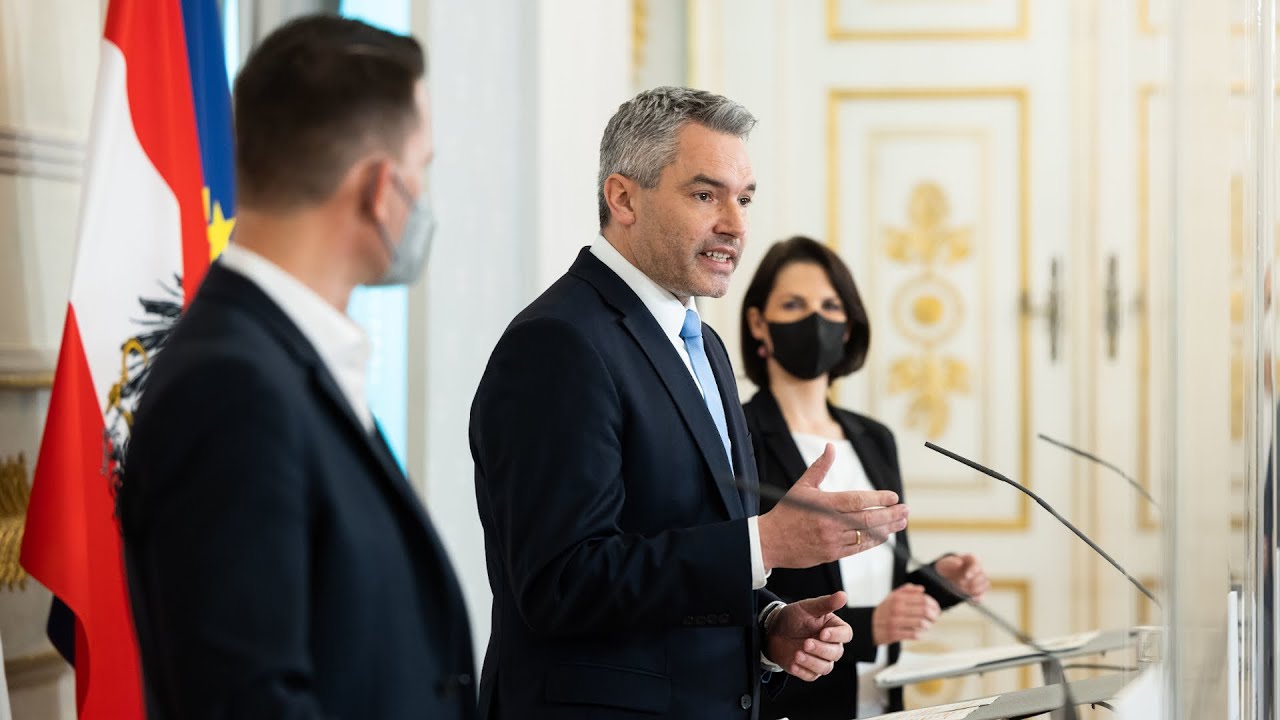Präsentation des Gesetzesentwurfes zur Impfpflicht