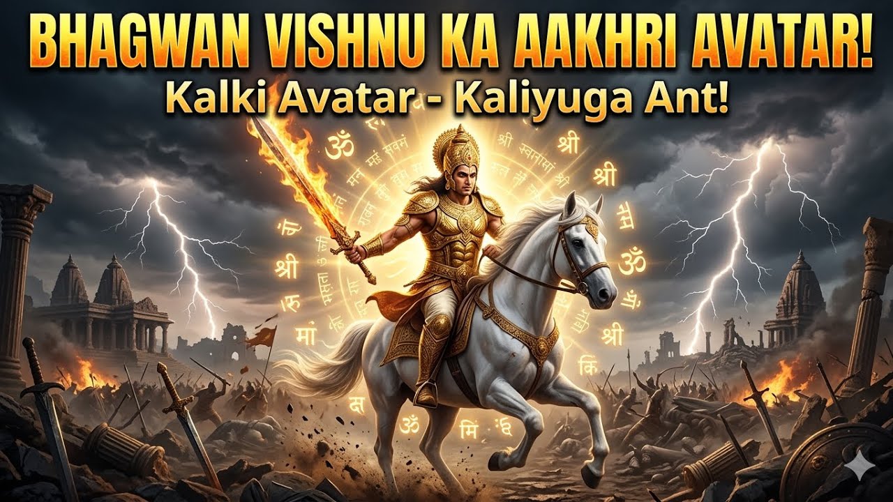 Kalki Avatar Kab Aayega? | Kalyug Ka Ant Kaise Hoga? | Bhagwan Vishnu Ka 10va Avatar