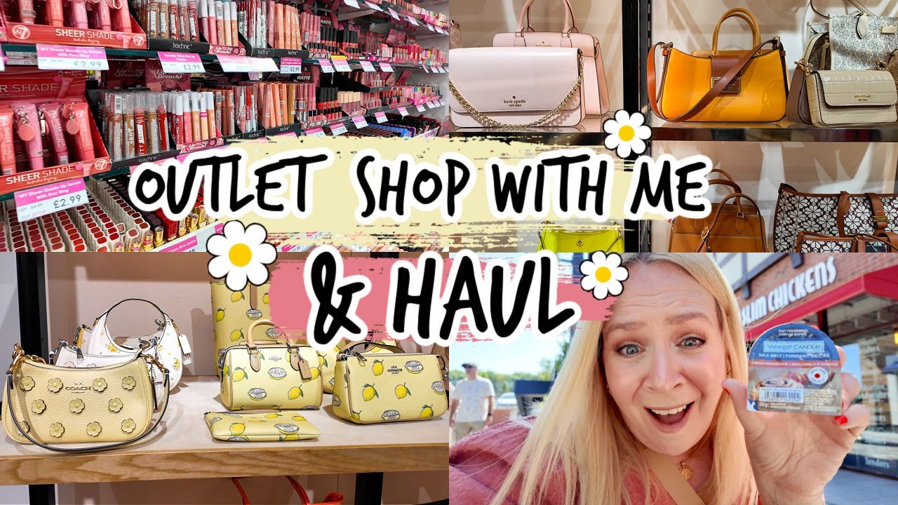 OUTLET SHOP WITH ME & HAUL | McArthurGlen Designer Outlet West Midlands, Bags, Beauty & Candles 🛍️