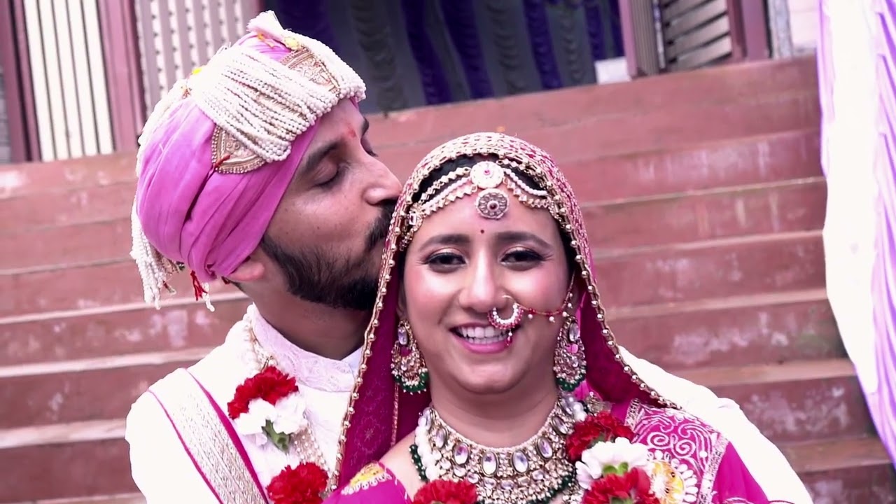 Akshay weds pooja a beautiful couple.