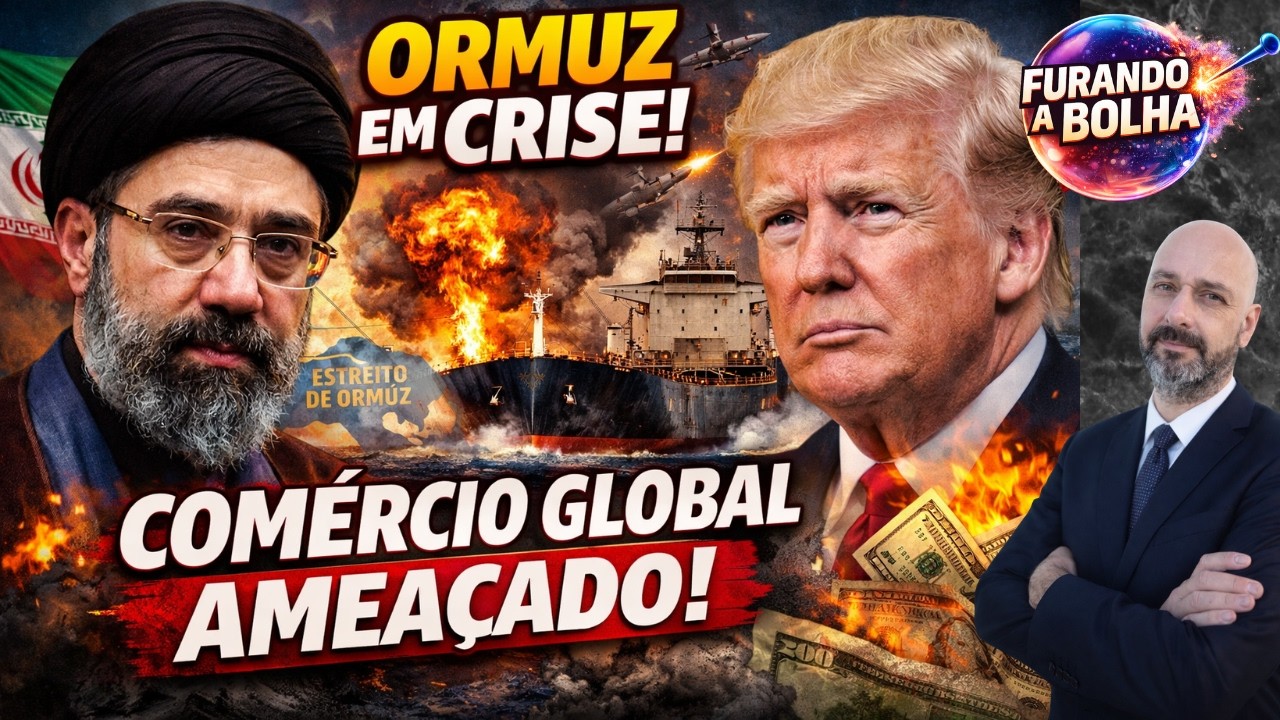 IR&Atilde; AMEA&Ccedil;A O COM&Eacute;RCIO GLOBAL: EUA APERTAM ORMUZ E O MUNDO SENTE O IMPACTO