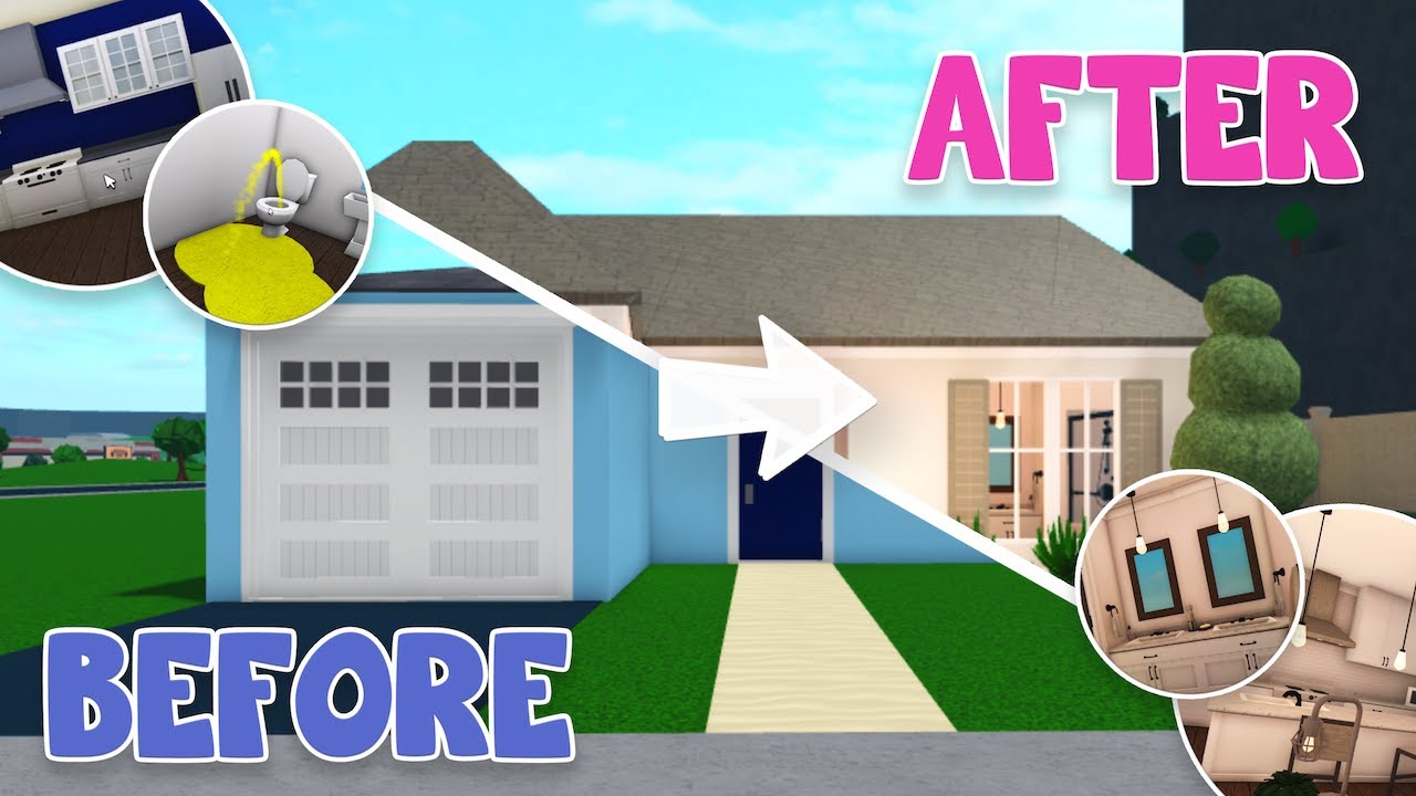 RENOVATING my brother's BLOXBURG HOUSE!!