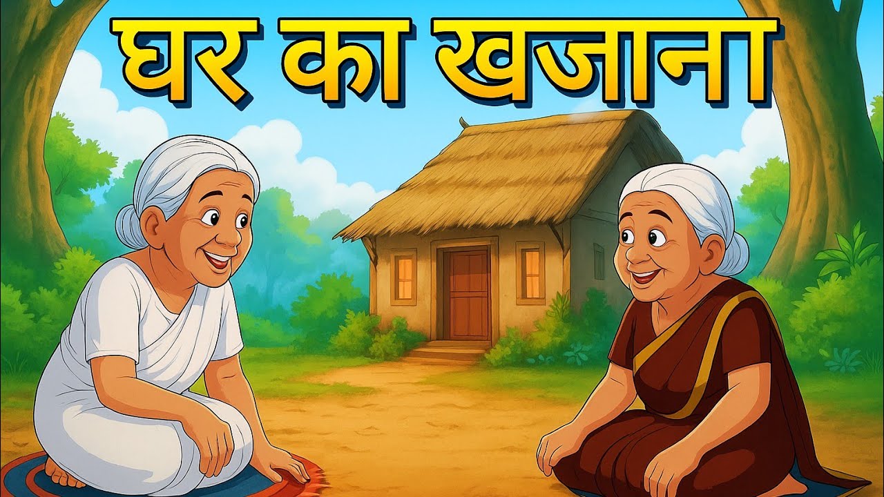 घर का खजाना |Hindi kahani | Hindi Moral Story |cartoon kahani series | Cartoon Bazaar TV |