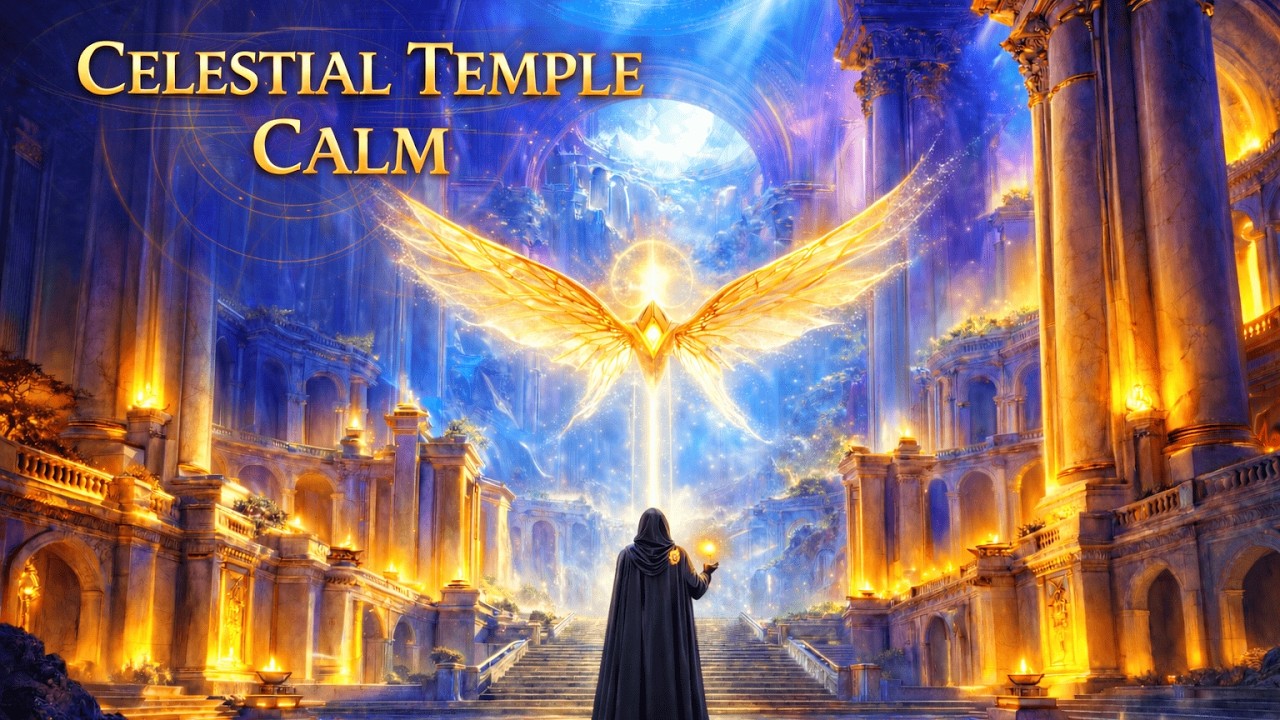 Celestial Temple Calm | Meditation, Relaxation, Focus & Healing (1 Hour) | No Vocals
