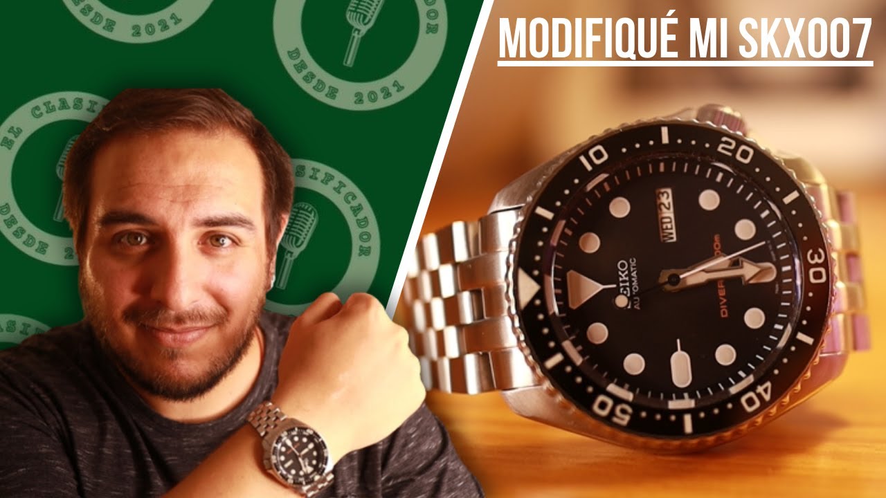 Modifiqué mi Seiko SKX007