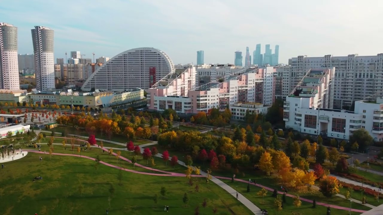ЖК Гранд Парк / ЦСКА / Авиапарк. Обзор с Дрона