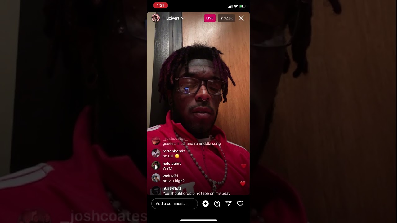 Lil Uzi Vert Goes On Instagram Live With Kai Cenat & Updates Fans With Pink Tape News (6/18/2023)