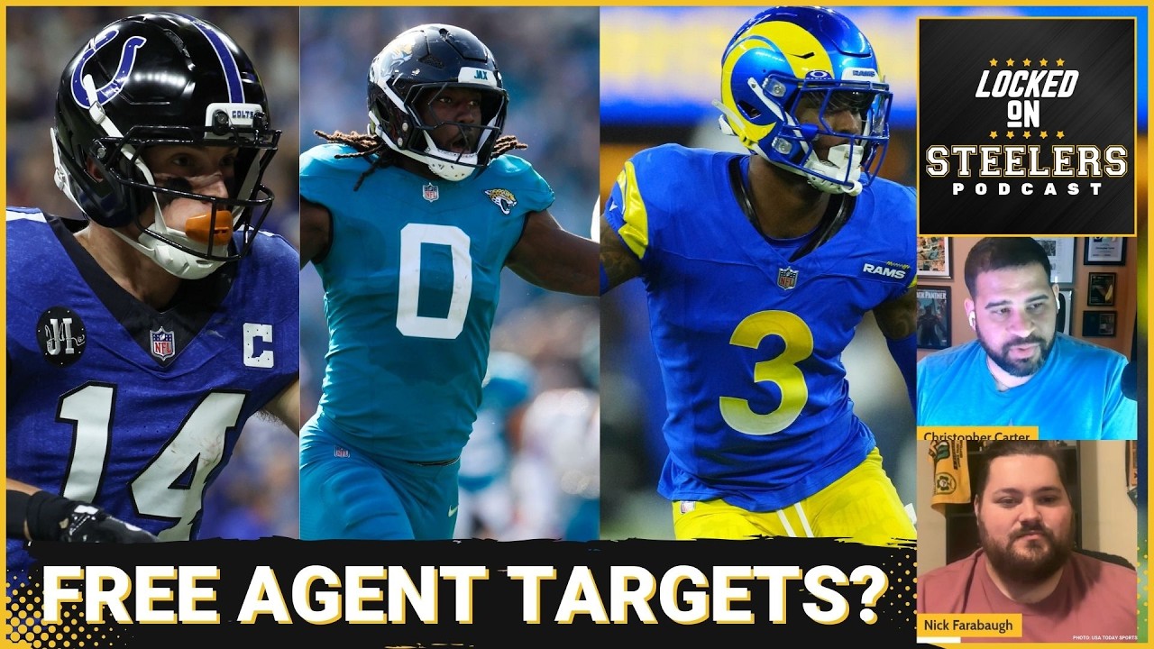 Steelers: Free Agency Positions to Target  like Alec Pierce vs NFL Draft | Payton Wilson's Future