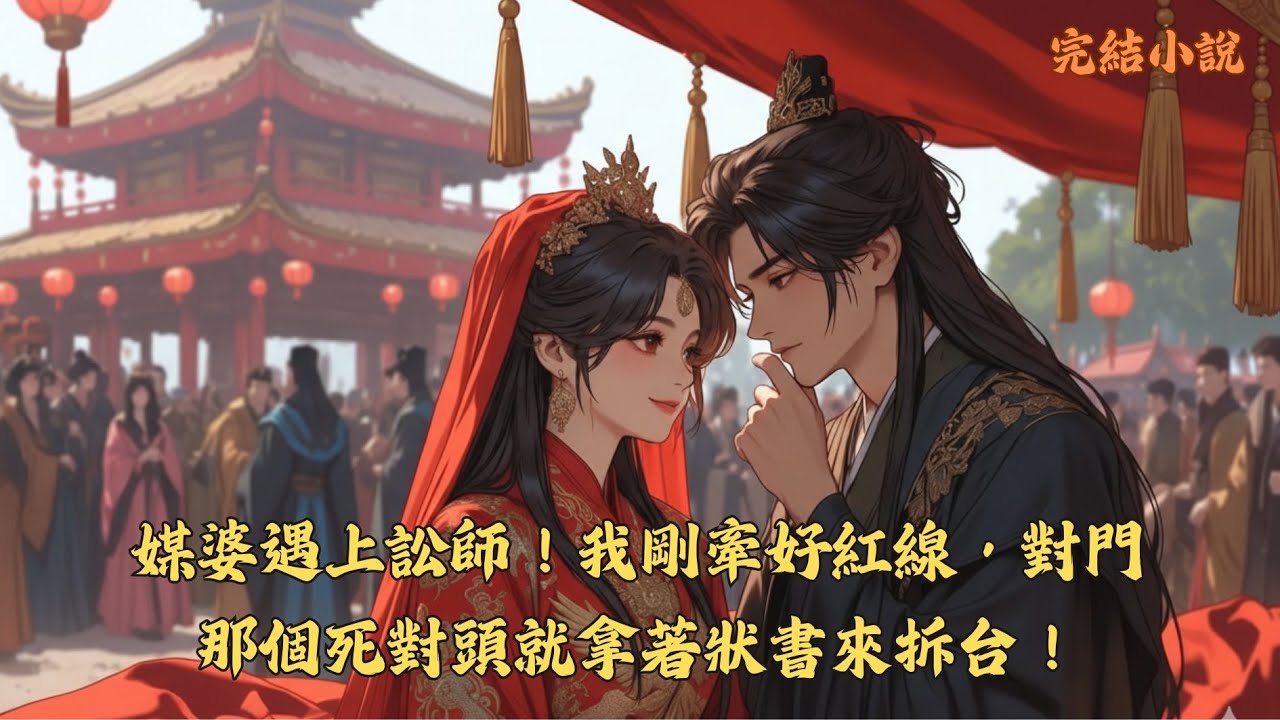 【完結】京城第一媒婆沈妙妙最恨的人，就是專拆姻緣的和離聖手顧行舟 ，兩人對門開展十年，從互潑狗血鬥到公堂對峙，直到皇帝一道聖旨.....  #一口气看完