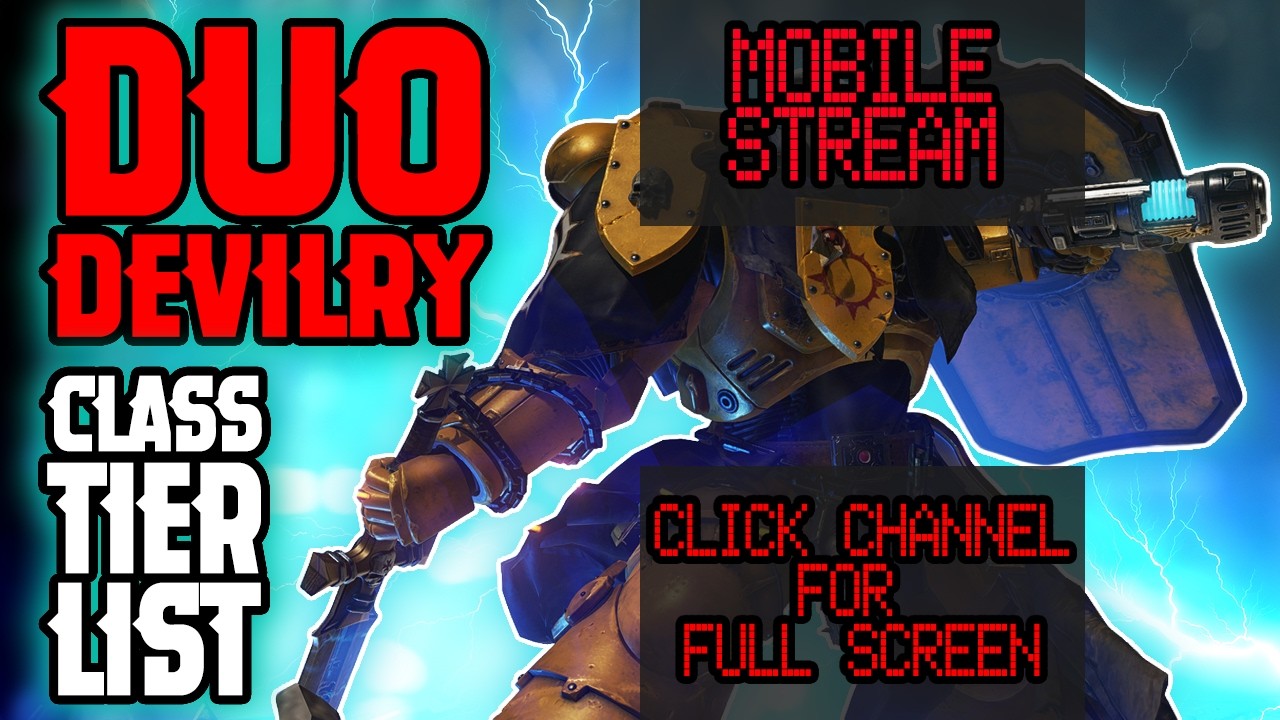⚡Mobile⚡Duo SIEGE⚡SENDING Techmarine/Assault + Class Tier List LATER! - Space Marine 2