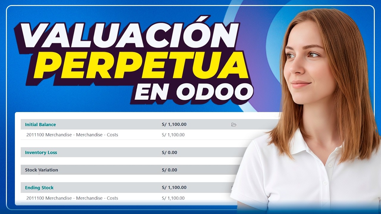 Cómo configurar y gestionar la Valuación Perpetua de Inventario en Odoo