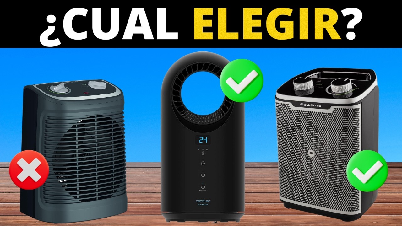 ✅ 5 Mejores Termo Ventiladores para 2026🔥Calidad Precio