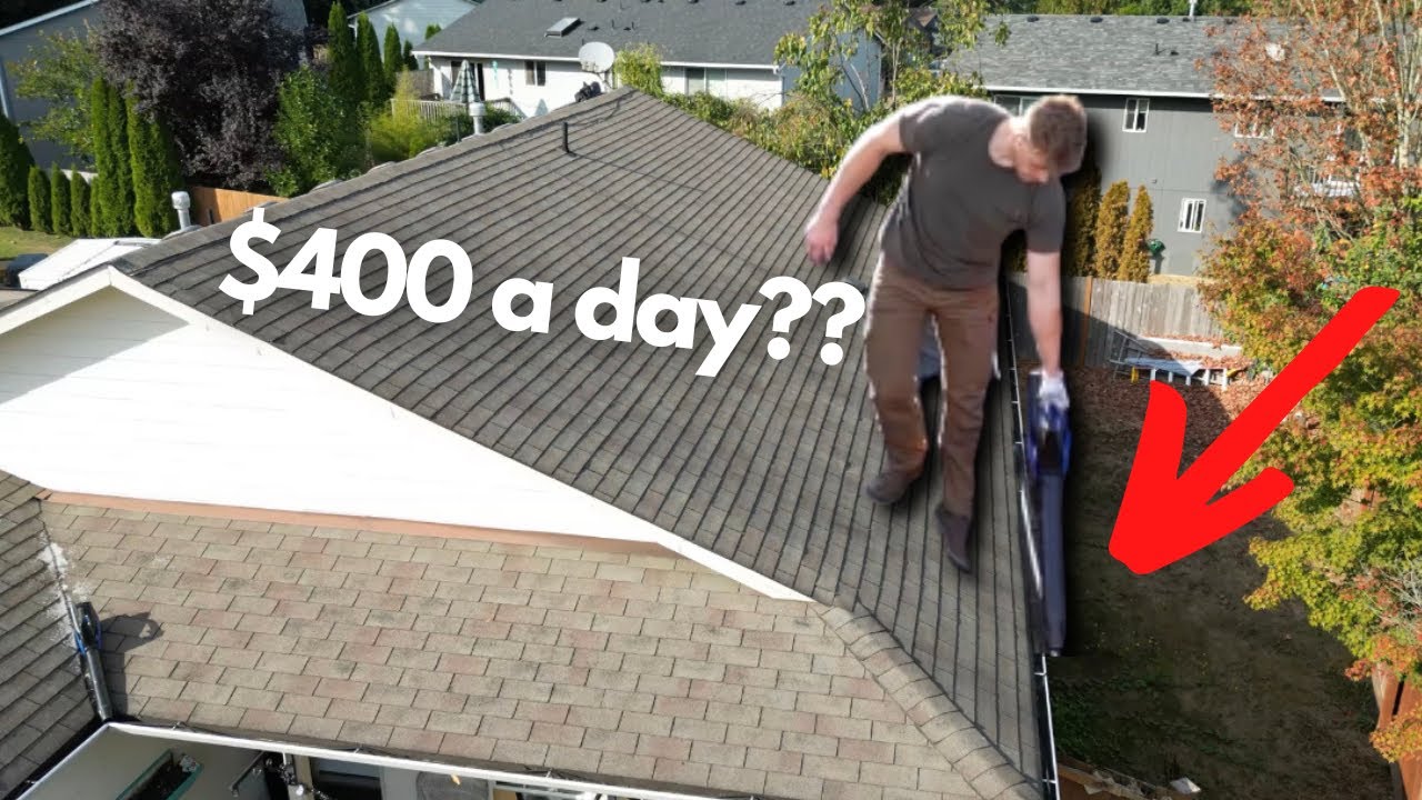 How To Clean Gutters and Make $200 Per Hour