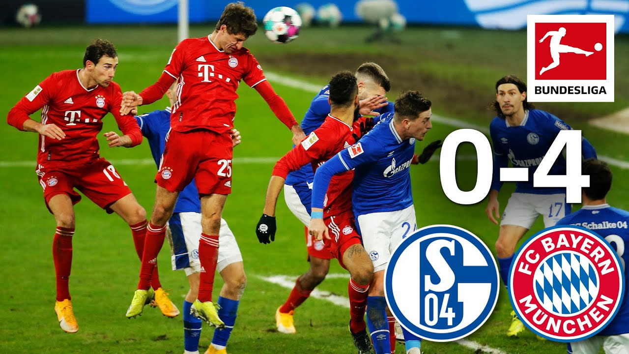 M&uuml;ller's Brace and Kimmich's Assist Hattrick | Schalke 04 - Bayern M&uuml;nchen 0-4 | Highlights