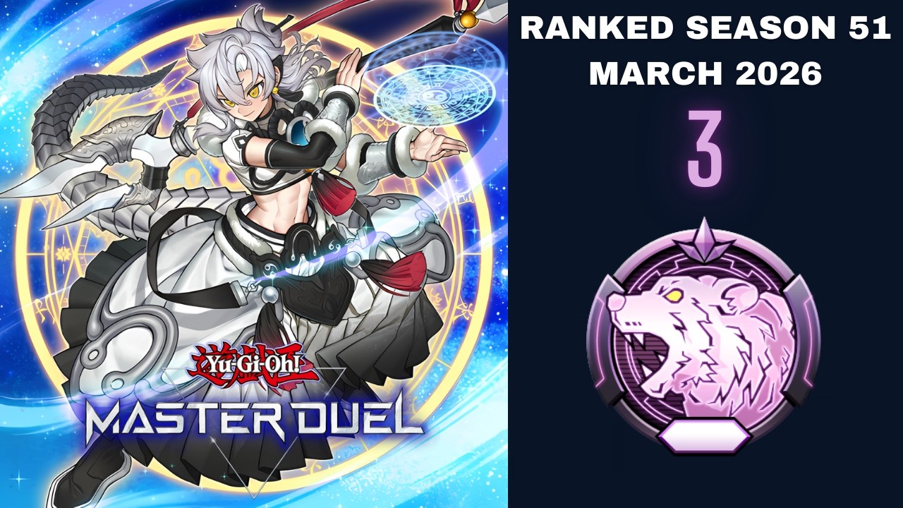 Dracotail | Climbing the Ranks Part 3 | Season 51 Ranked | Yugioh Master Duel