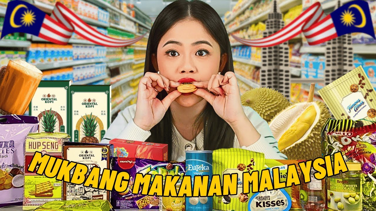 BELI SEMUA MAKANAN DI SUPERMARKET MALAYSIA!